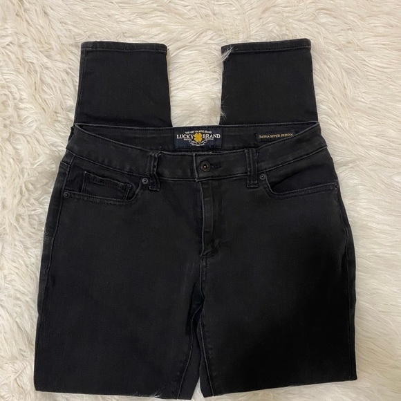Luck Brand Jeans~ Women’s SASHA SUPER SKINNY JEAN Size 10/30, 5 Pocket Design - Picture 2 of 11